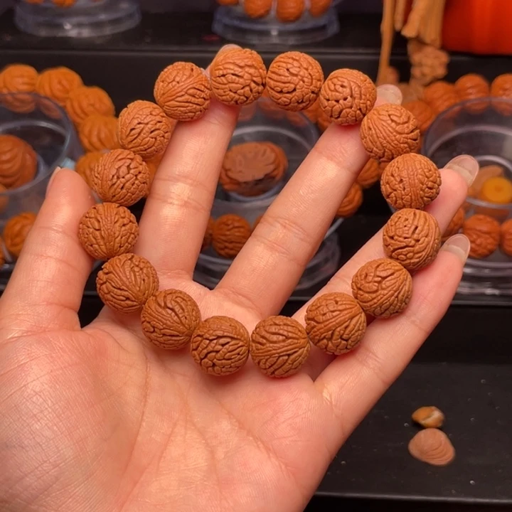 桃核吊坠龙纹桃核16