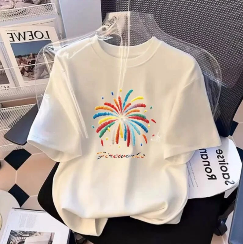 【宠粉福利】LY1上新女款时尚休闲百搭夏季潮流春夏t恤圆领显瘦短