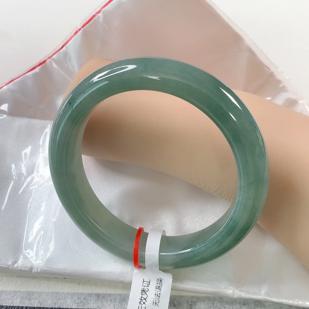 翡翠手镯未镶嵌 正圈⑨④
