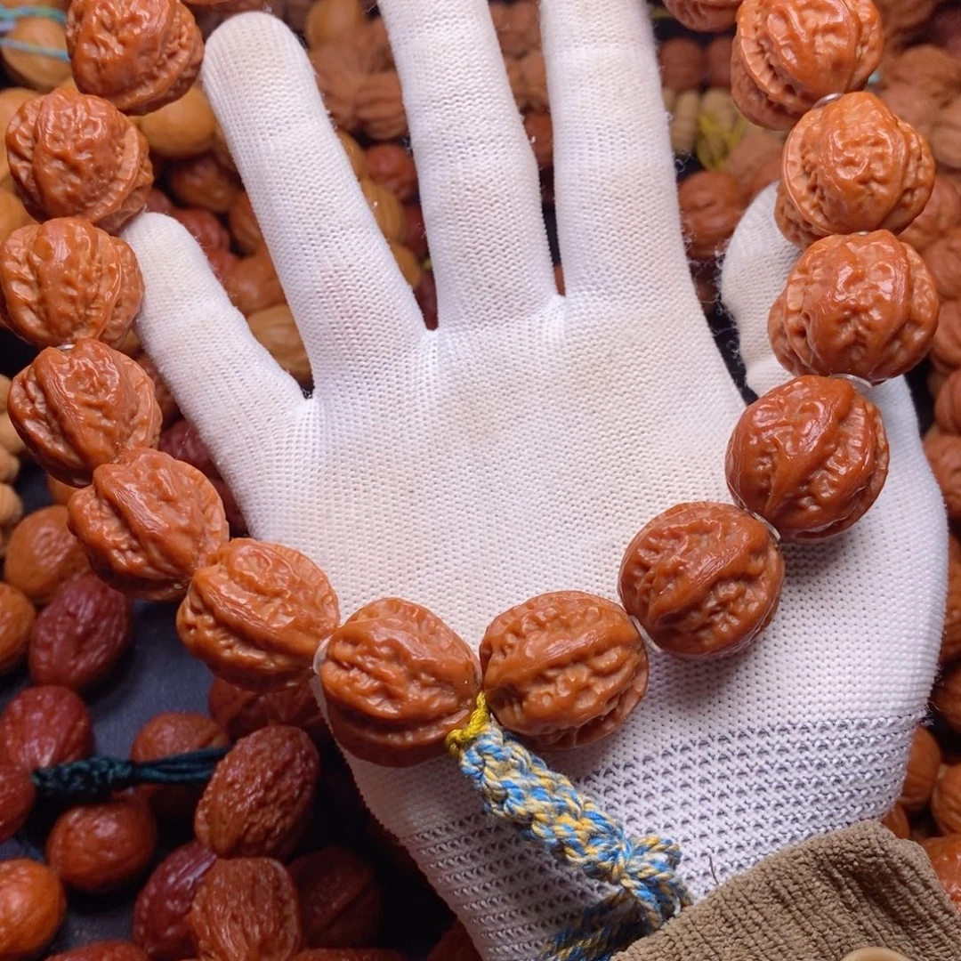 【闪购商品】吊坠文玩核桃麻*龙脊22