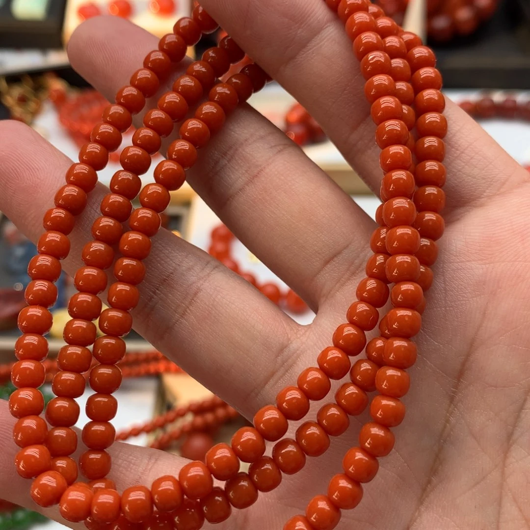 南红玛瑙手链，多样性发货一个未镶嵌