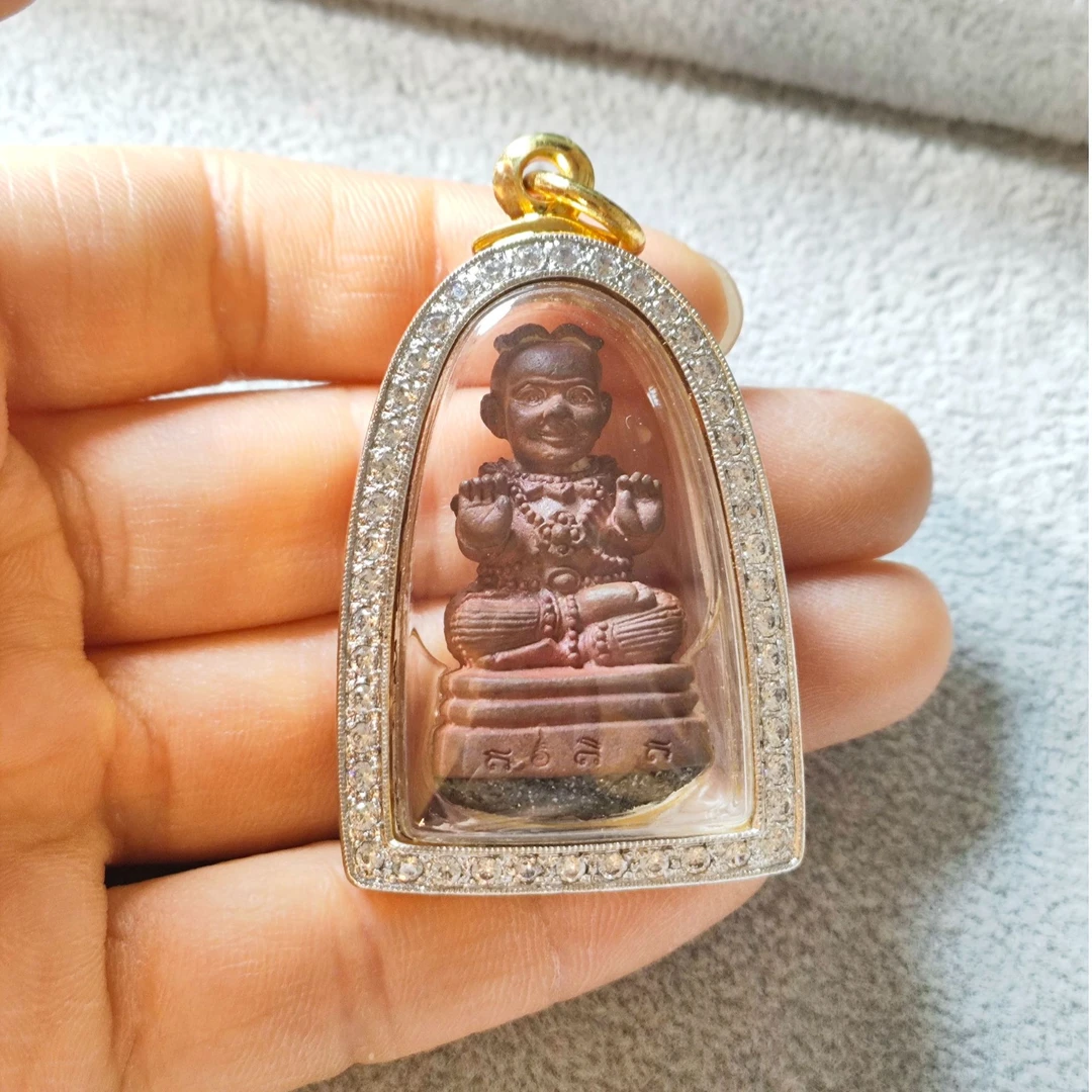 龙婆达姆佩戴型 泰国工艺品