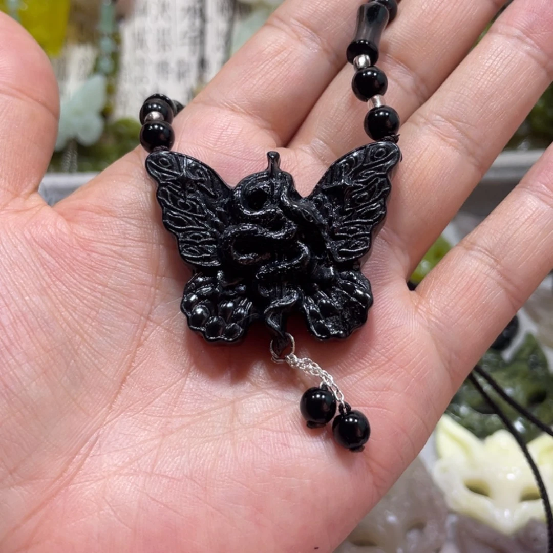 【闪购商品】岫玉颈饰未镶嵌79吊坠