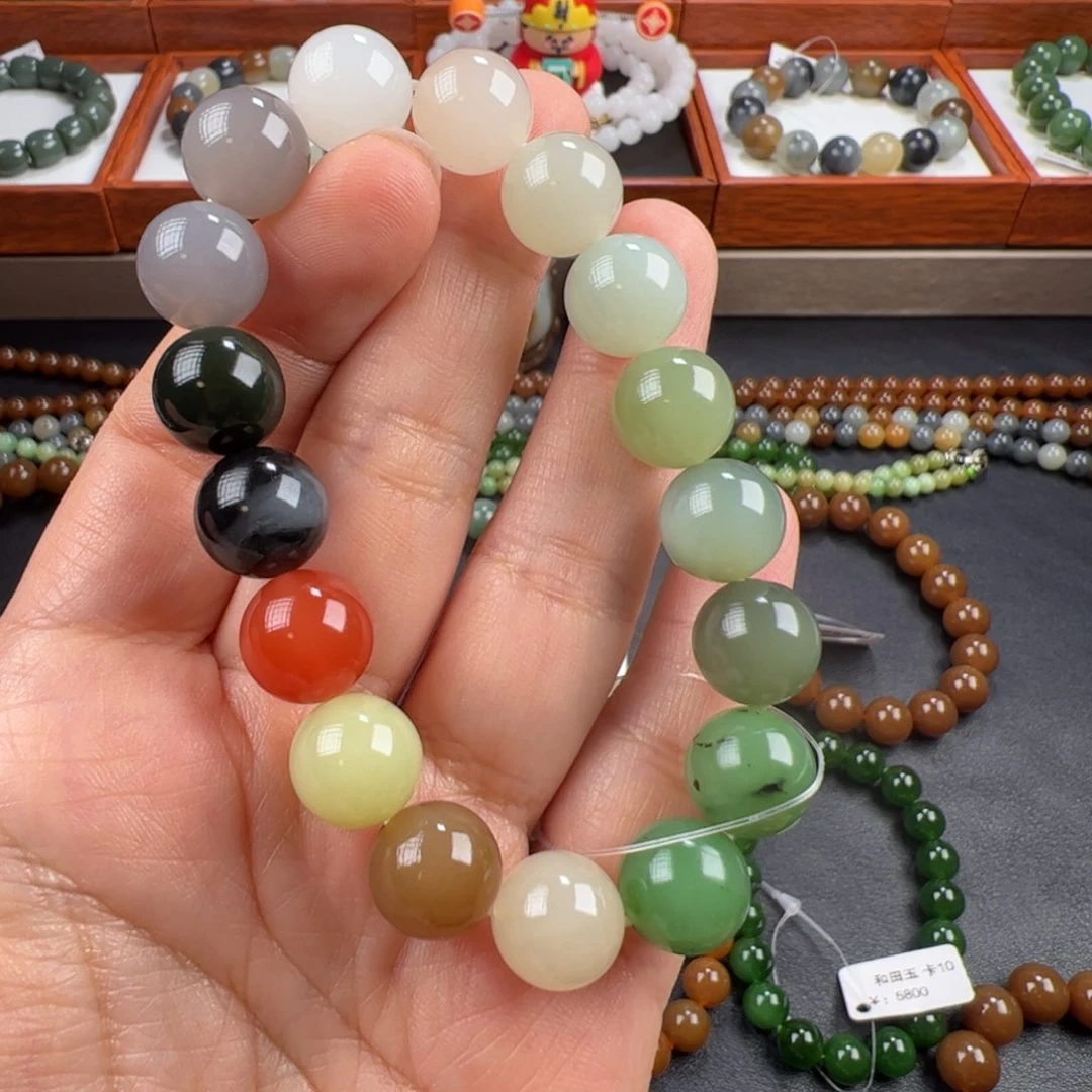 和田玉手链未镶嵌