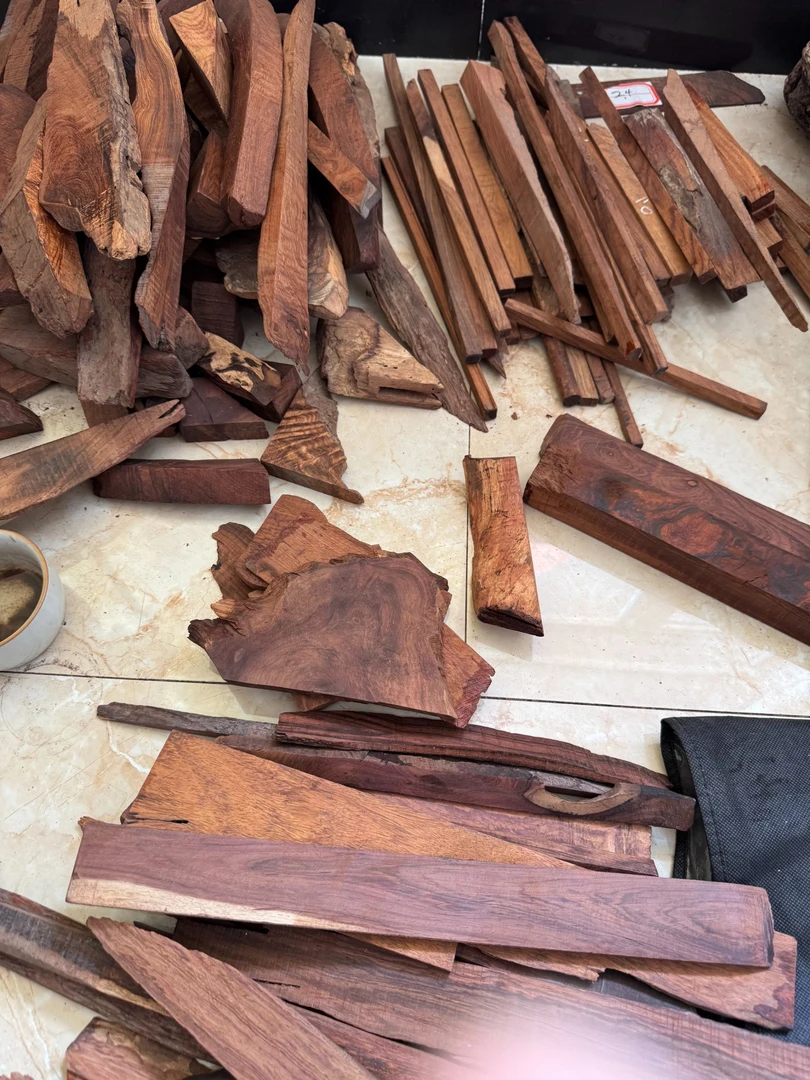 黄花梨木料 边角料
