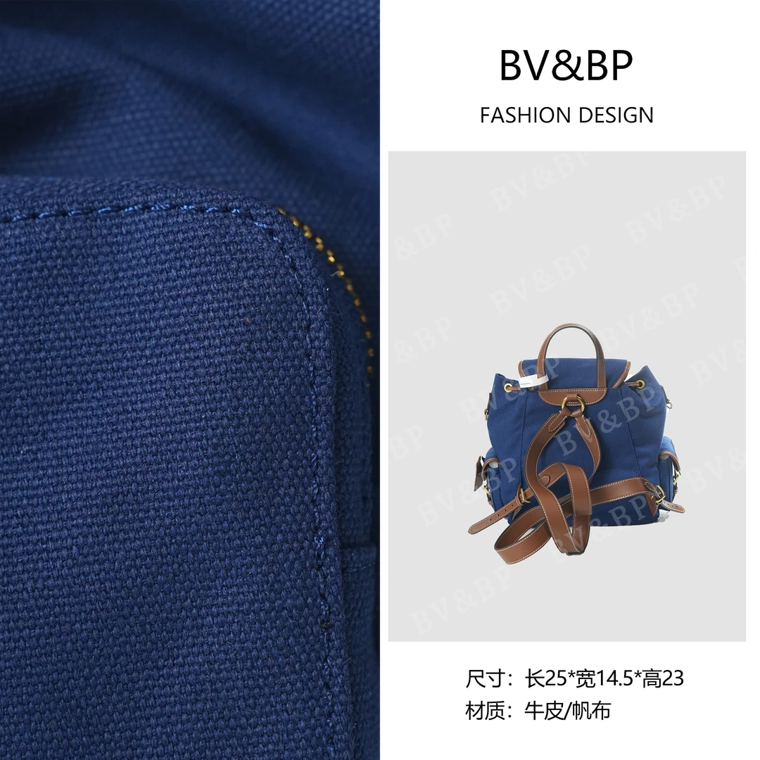 BV&BP· 原创设计 真皮高定手提单肩包  BV98844-蓝色