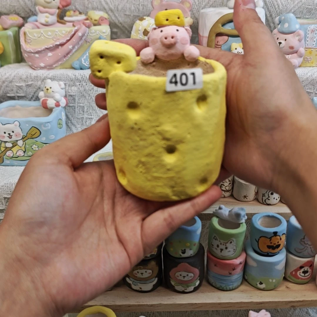 满29.9包邮手工花盆401
