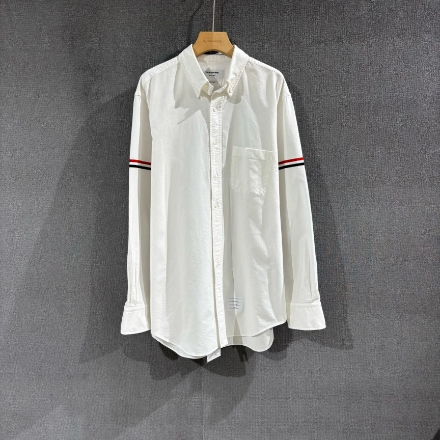 99新 THOMBROWNE （pm）经典白色衬衫 5码/9538