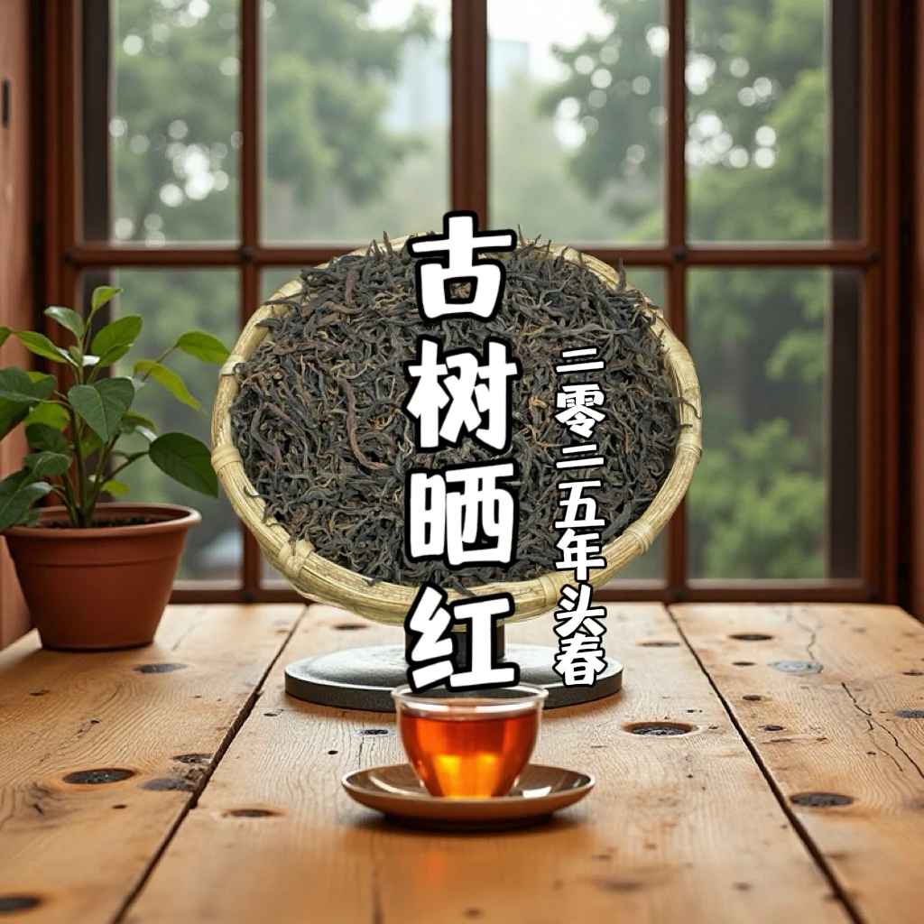 【支书严选】2025年 邦旭村 见面礼 古树头春晒红 红茶散茶 250g