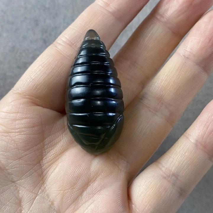 岫玉挂件挂件未镶嵌`*柒