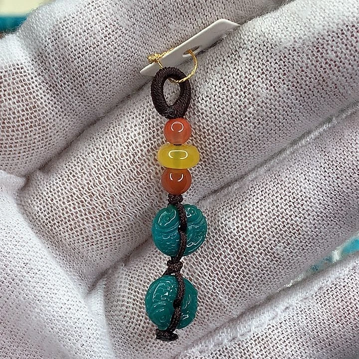 绿松石挂件未镶嵌