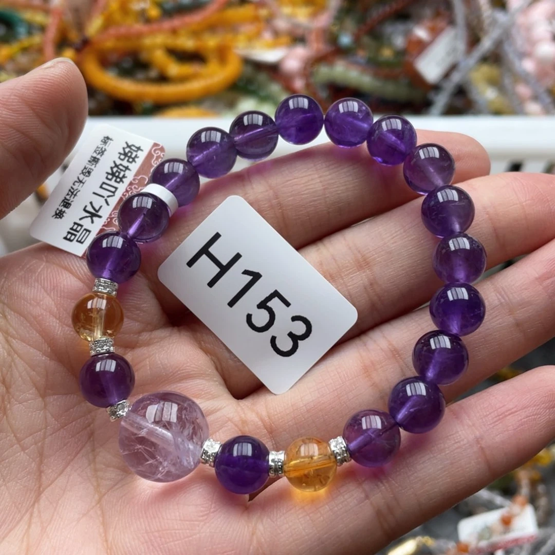 未镶嵌手链水晶多样性