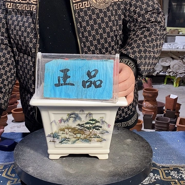 紫砂花盆紫砂紫砂