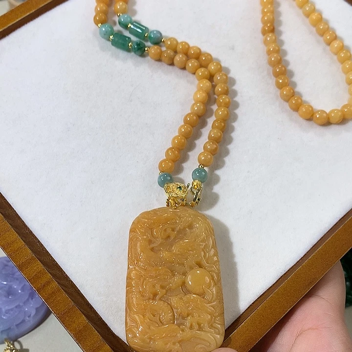 颈饰未镶嵌翡翠翡翠吊坠