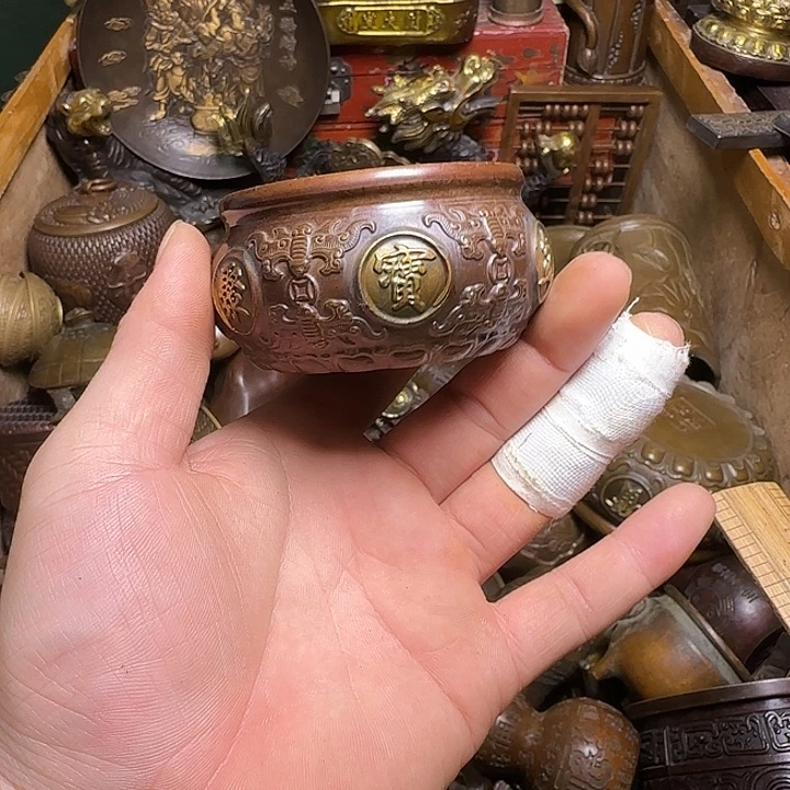铜材质文玩摆件装饰