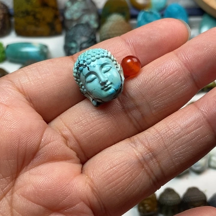 南红玛瑙未镶嵌颈饰