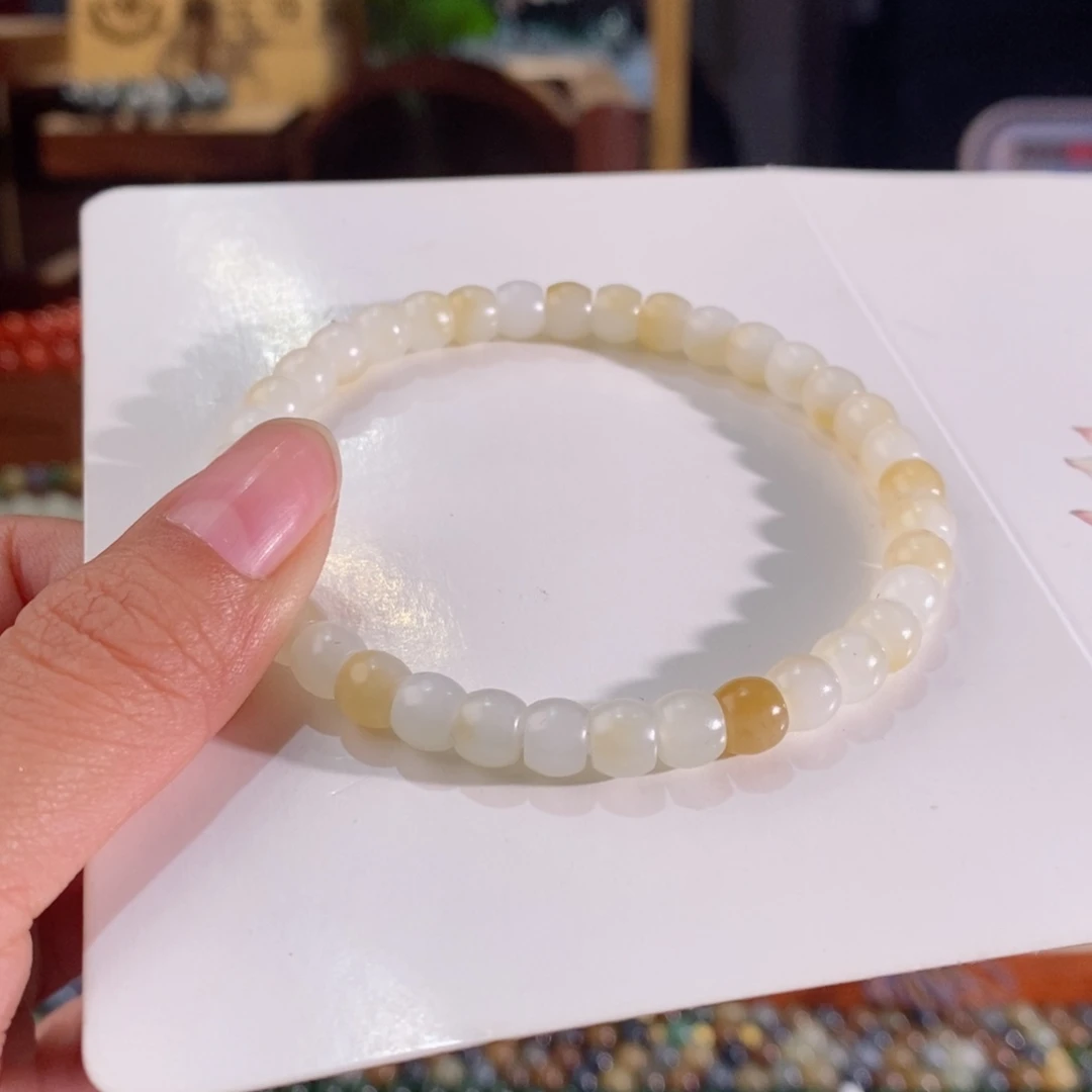 和田玉手串多样性拍一发一未镶嵌