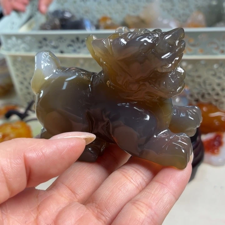 玛瑙/玉髓未镶嵌吊坠(不含链)