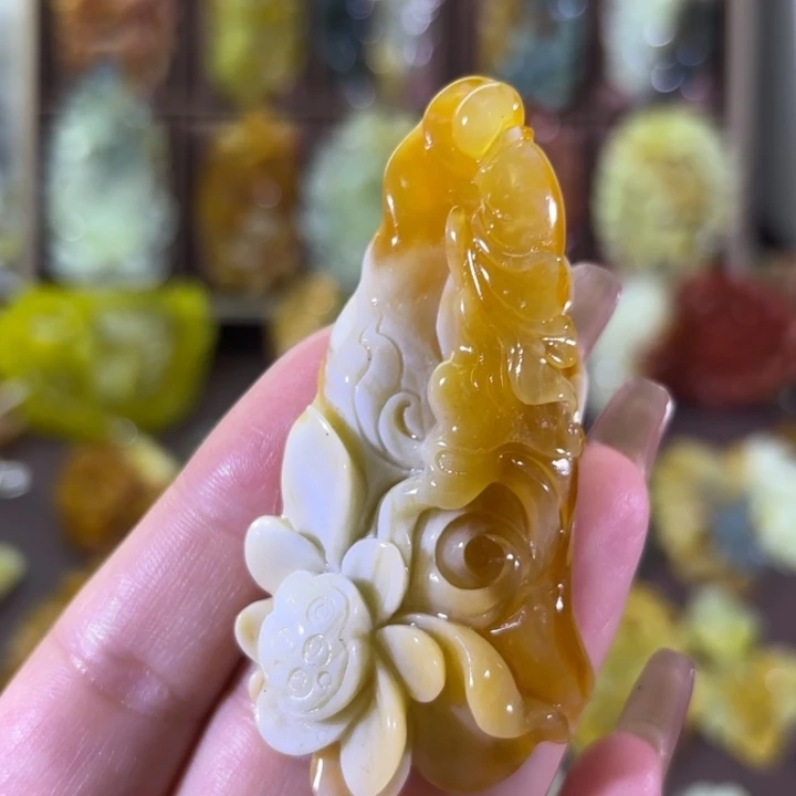 未镶嵌蛇纹石玉颈饰