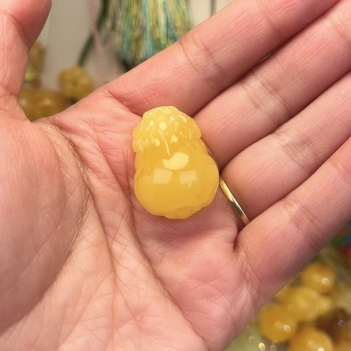 蜜蜡颈饰未镶嵌蜜蜡