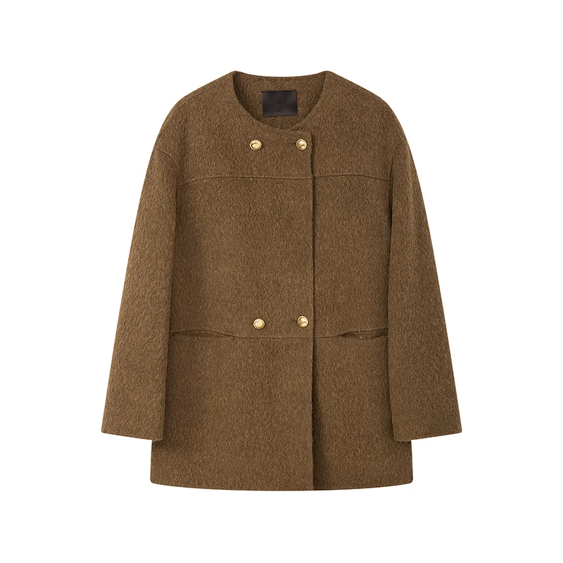 【李易行】气质羊毛大衣N8111