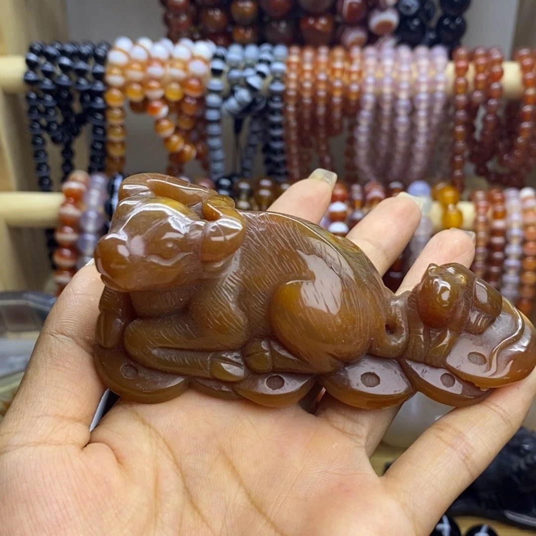 一****玛瑙/玉髓手链未镶嵌