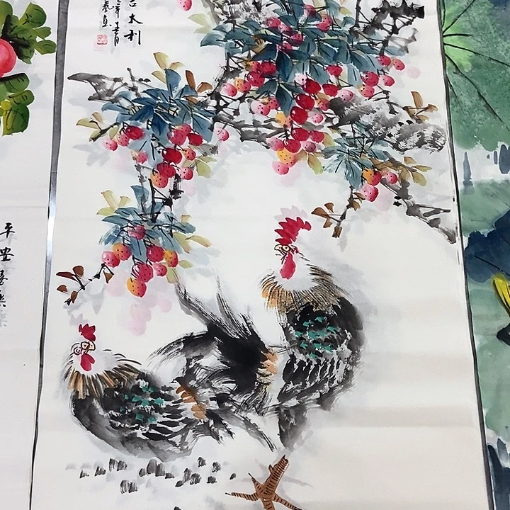 小周画廊的直播间