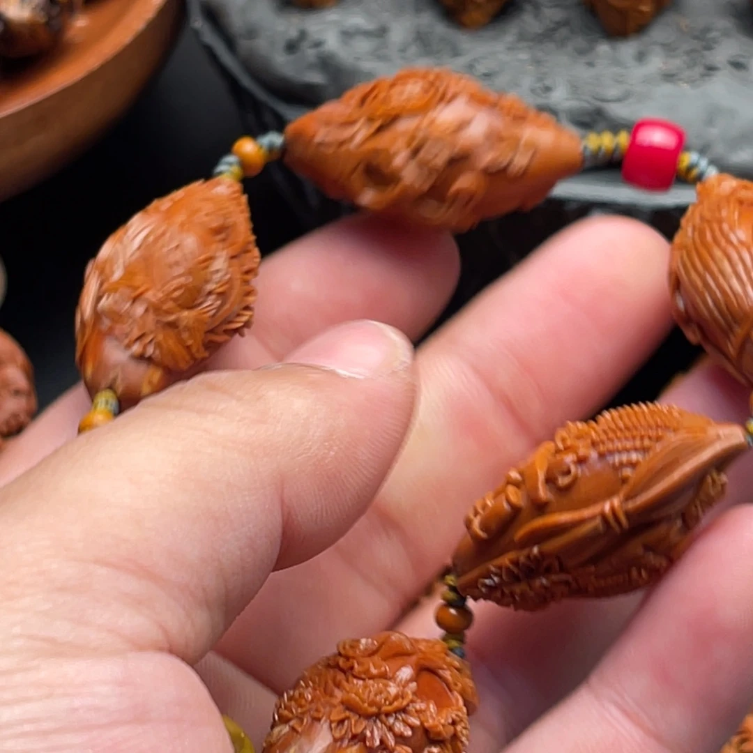 轩***桐手串/手链橄榄核女儿国