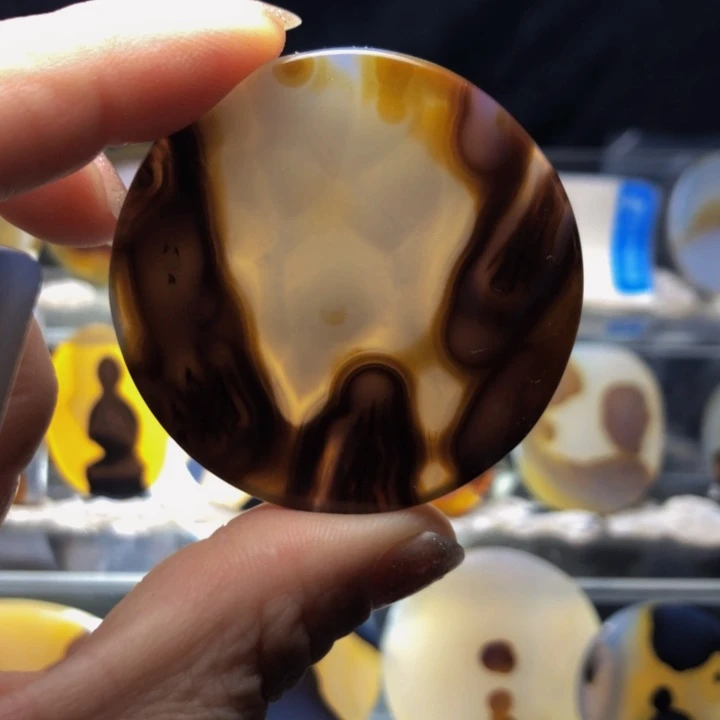 合金玛瑙/玉髓珠宝奇石45