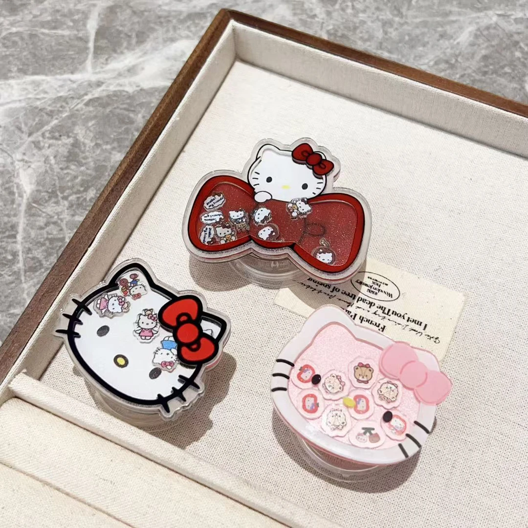 可爱摇摇乐猫咪粘贴手机支架J1882