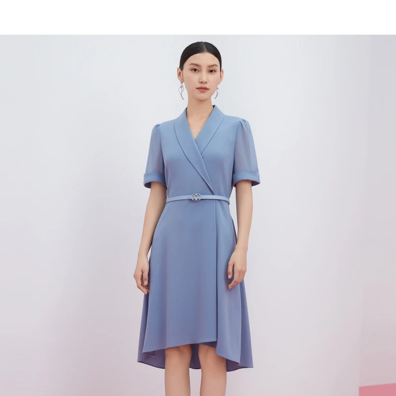 【粉丝专享】【CADIDL】春夏法式通勤收腰气质显瘦连衣裙CF04638N1