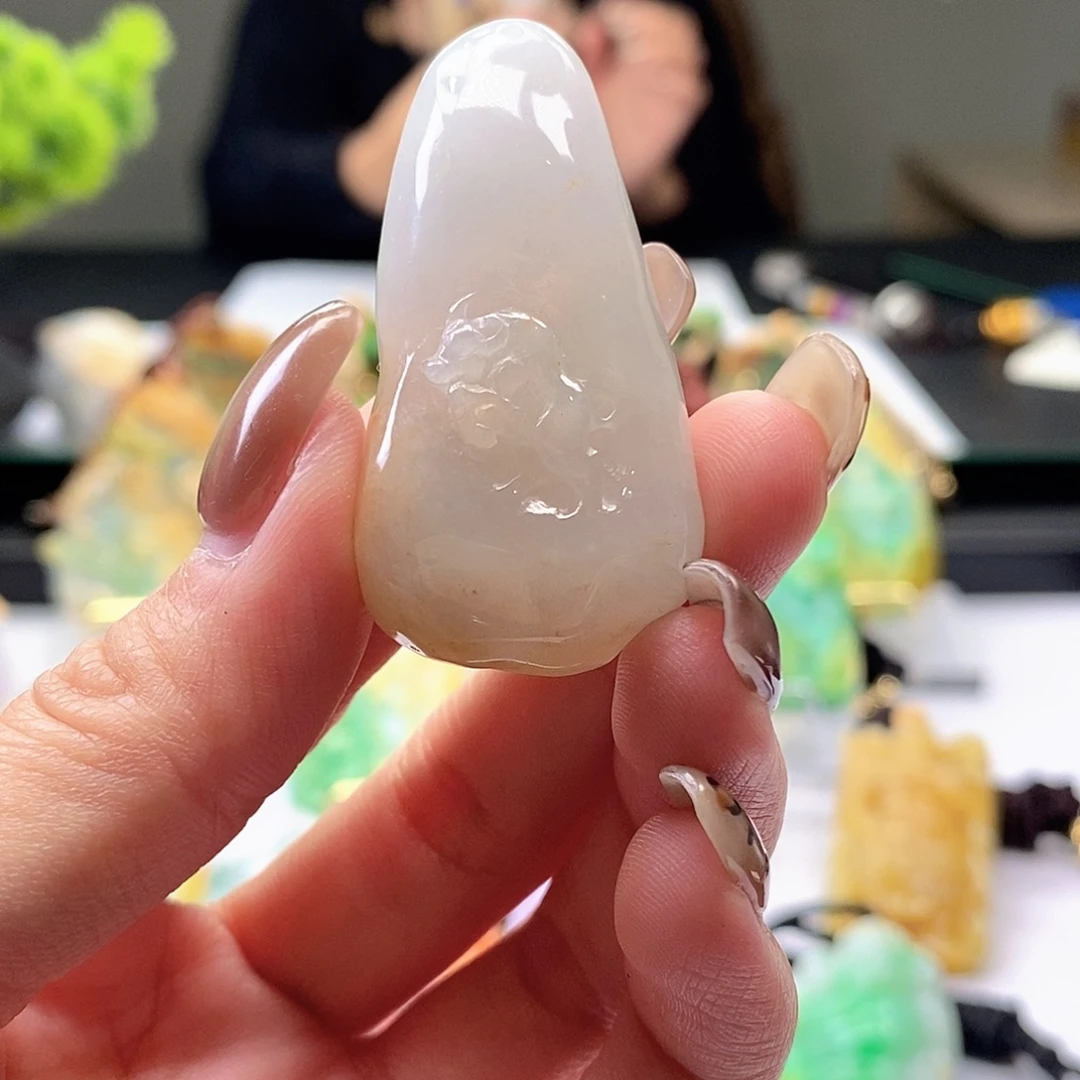 定制翡翠未镶嵌翡翠A货