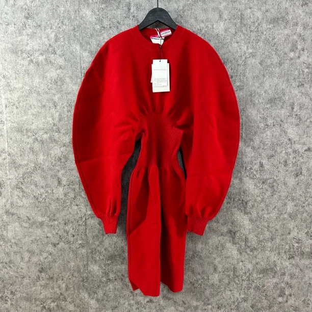 未使用 BOTTEGA VENETA/葆蝶家 葆蝶家红色连衣裙