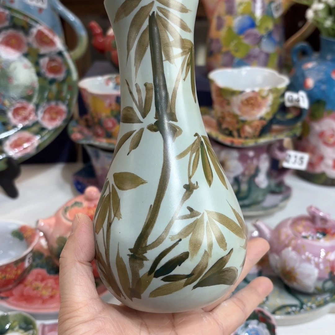 景德镇手绘高温釉下彩陶瓷茶具