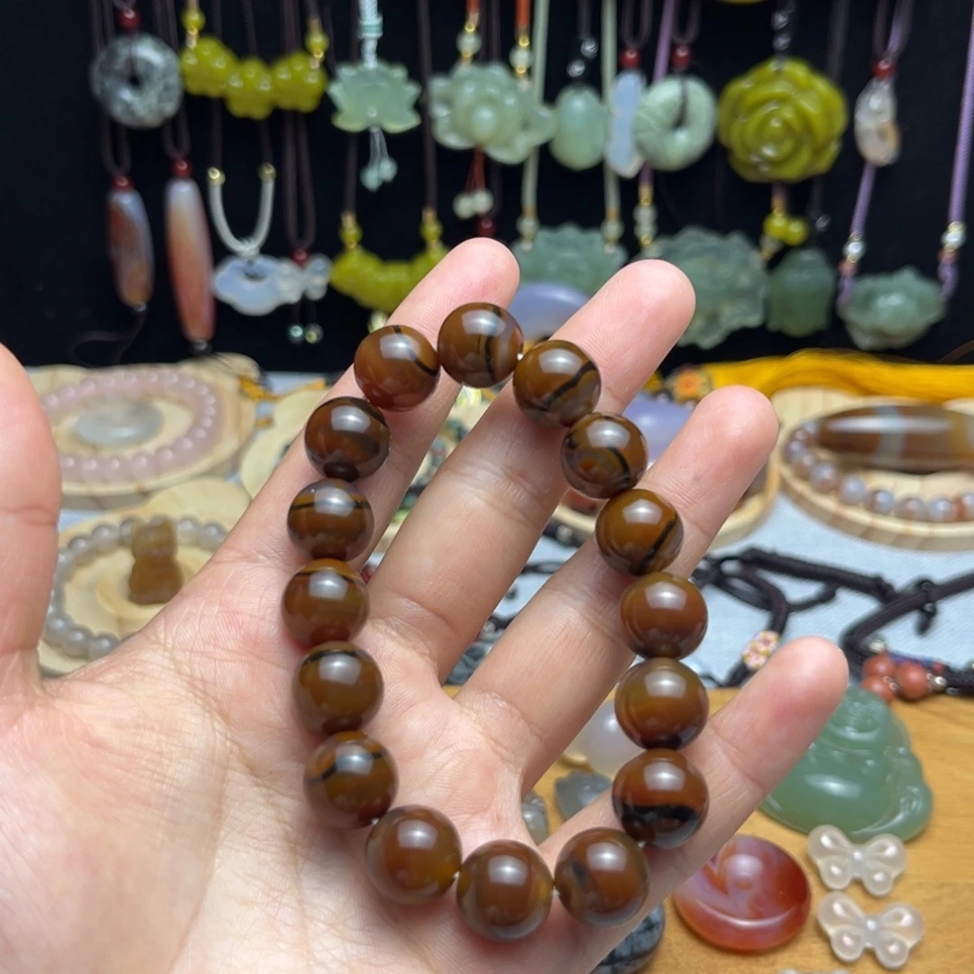 玛瑙/玉髓未镶嵌吊坠(不含链)