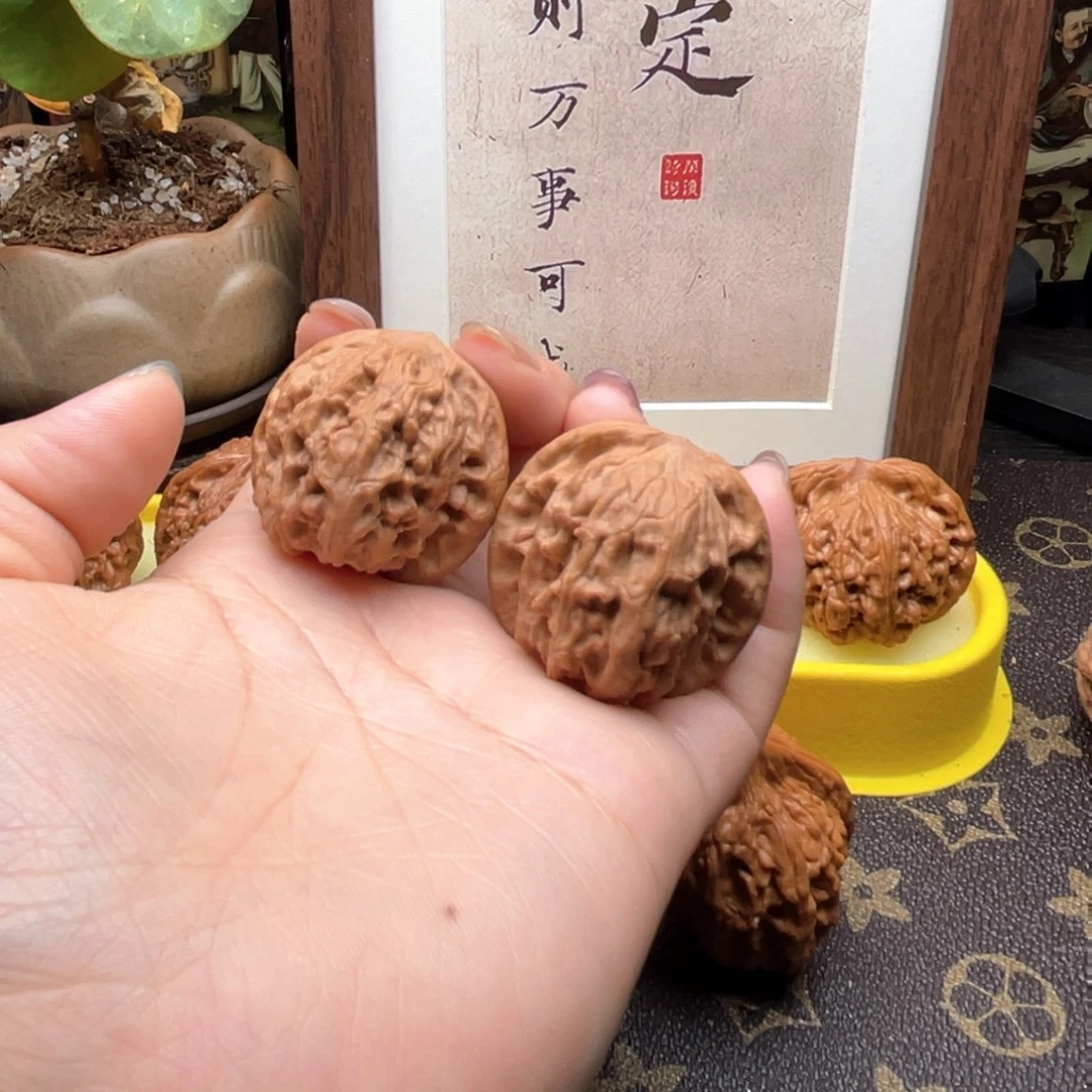 吊坠文玩核桃37野狼