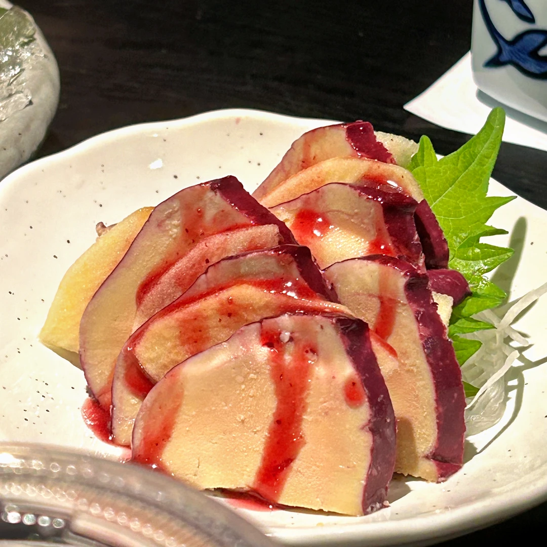 红酒蓝莓鹅肝