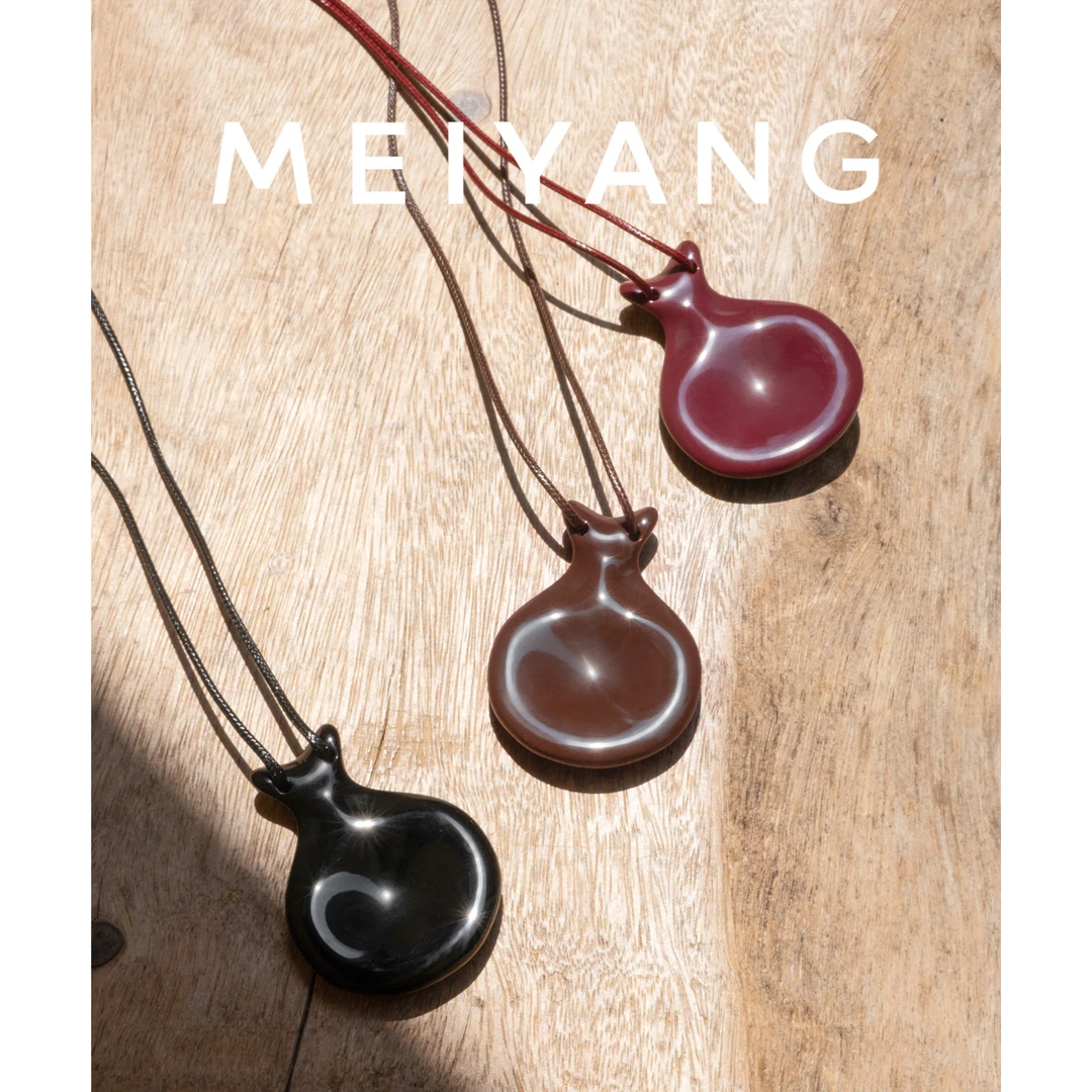 美洋MEIYANG 渔趣项链 小鱼吊坠抽拉调节简约百搭叠戴毛衣链-周四