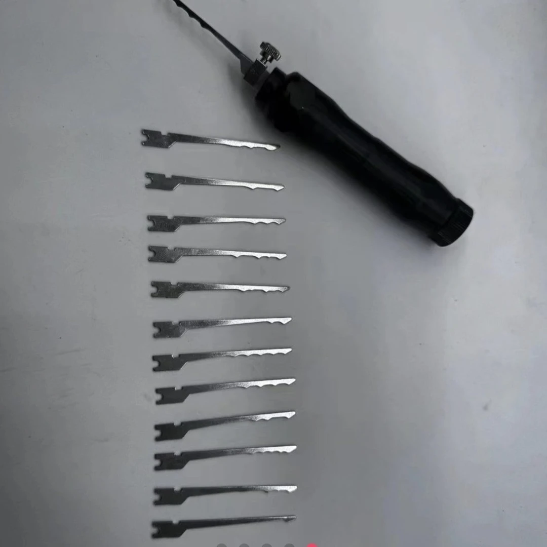 民用锁维修辅助工具电动刷钩也可手动操作工具套装