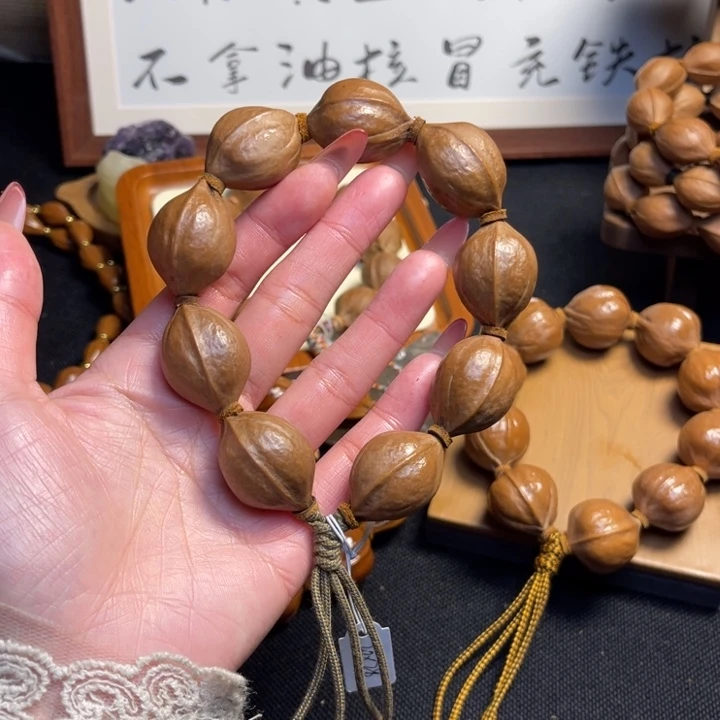 不***音橄榄核手串/手链20.28精品梅林铁核