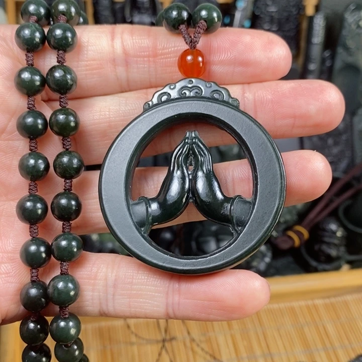 和田玉挂件未镶嵌