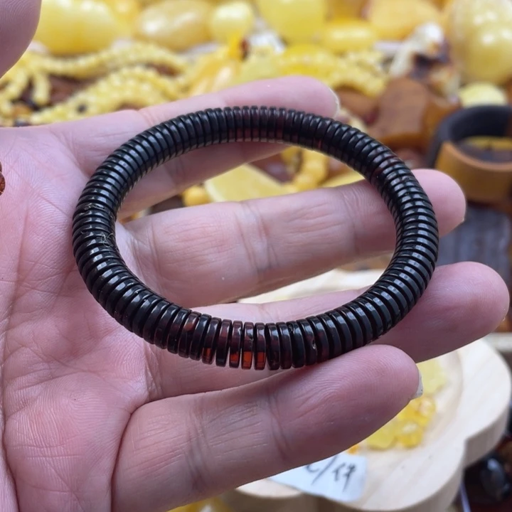 蜜蜡手串未镶嵌手串