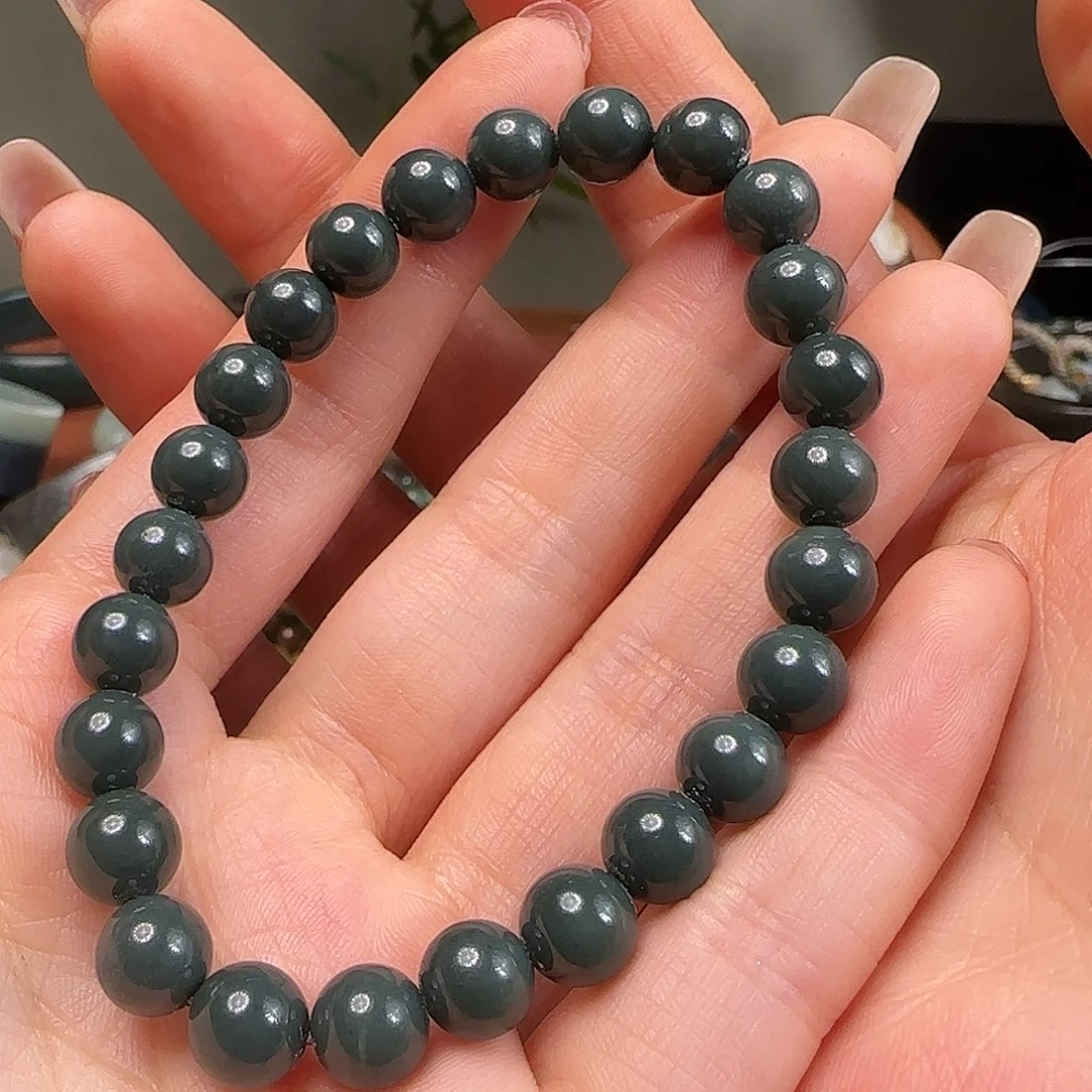 和田玉珠子未镶嵌韶*