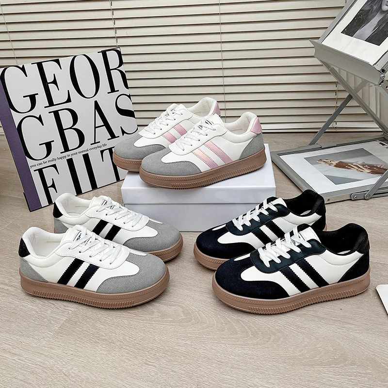 2025新款德训女鞋春季休闲百搭款舒服出游踏春轻便时尚好看款cy