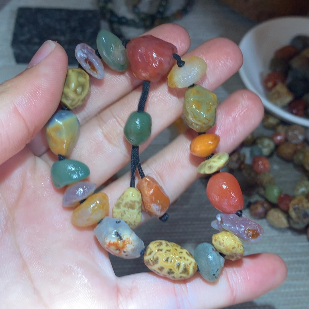 玛瑙/玉髓未镶嵌阿拉善戈壁玛瑙