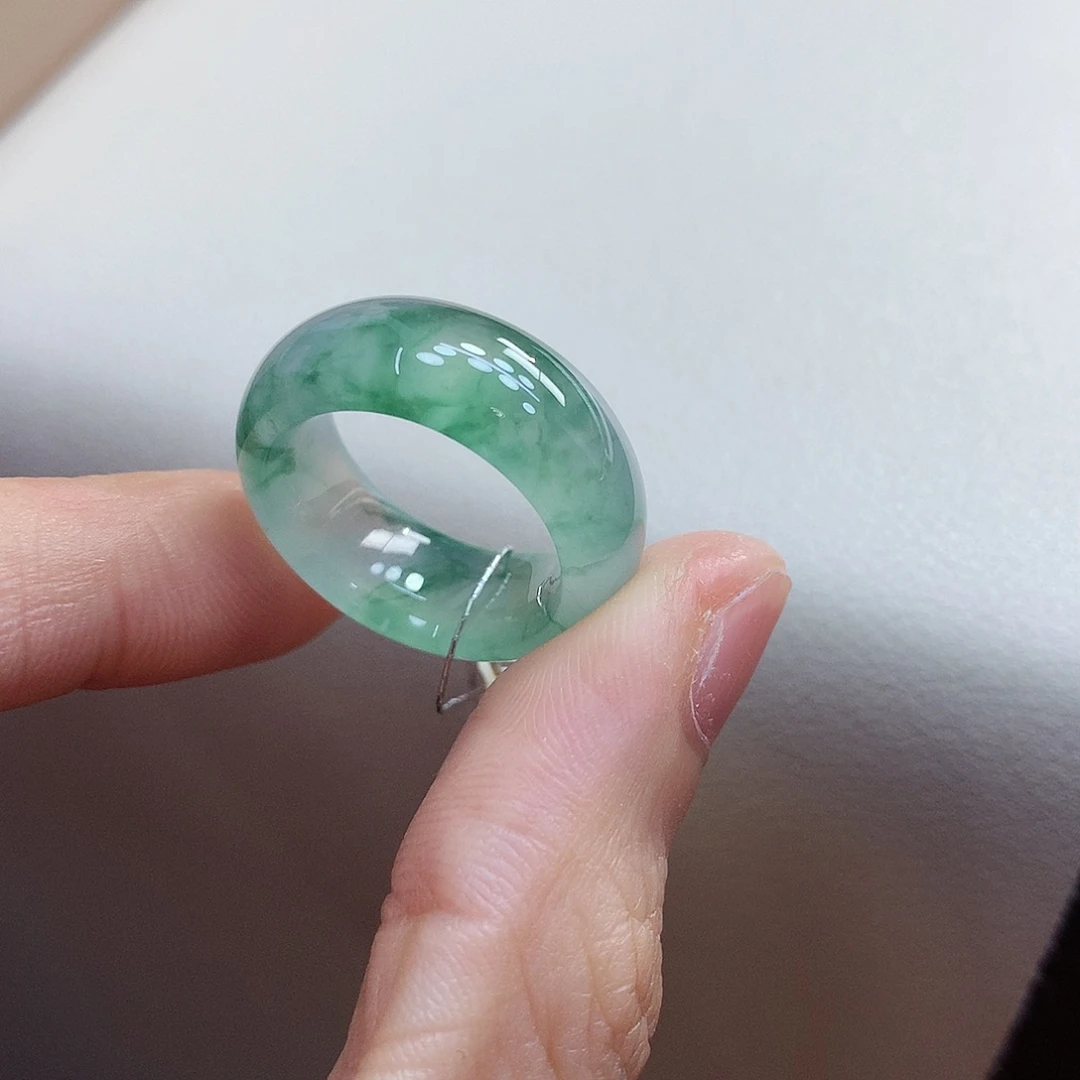 翡翠戒指未镶嵌11-12号
