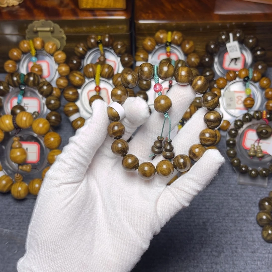 楠木（金丝楠）手串/手链乌木1.2水波258