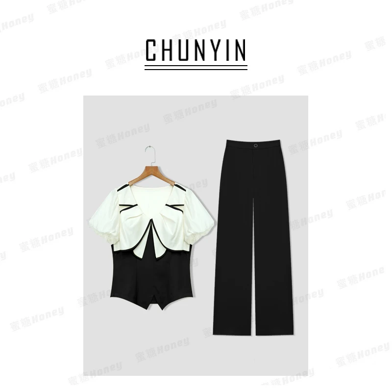 【蜜糖honey】原创设计·高定品质　套装23801(雅意)