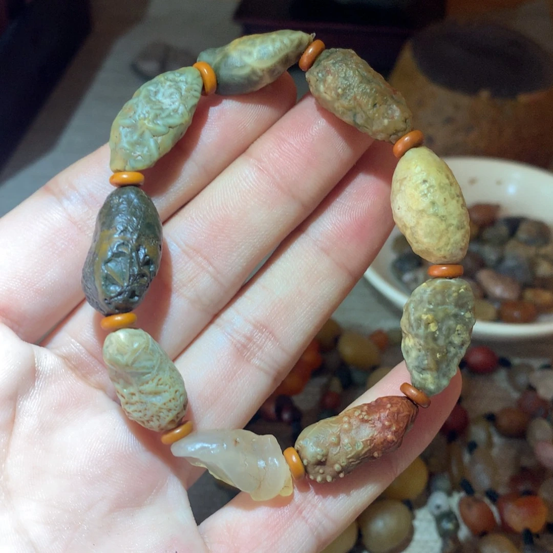 玛瑙/玉髓未镶嵌阿拉善戈壁玛瑙