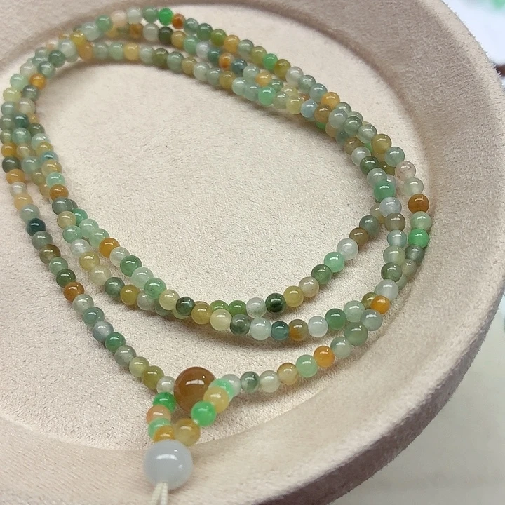 翡翠未镶嵌手链天然缅甸翡翠A货卡3.5